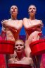 Vera Petrychenka (seated); Heather Leigh Pasternack and Kye Kinder (standing)